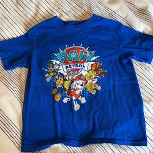Size 4T paw patrol Tshirt